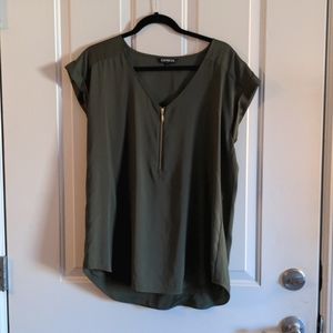 Express V-Neck Blouse